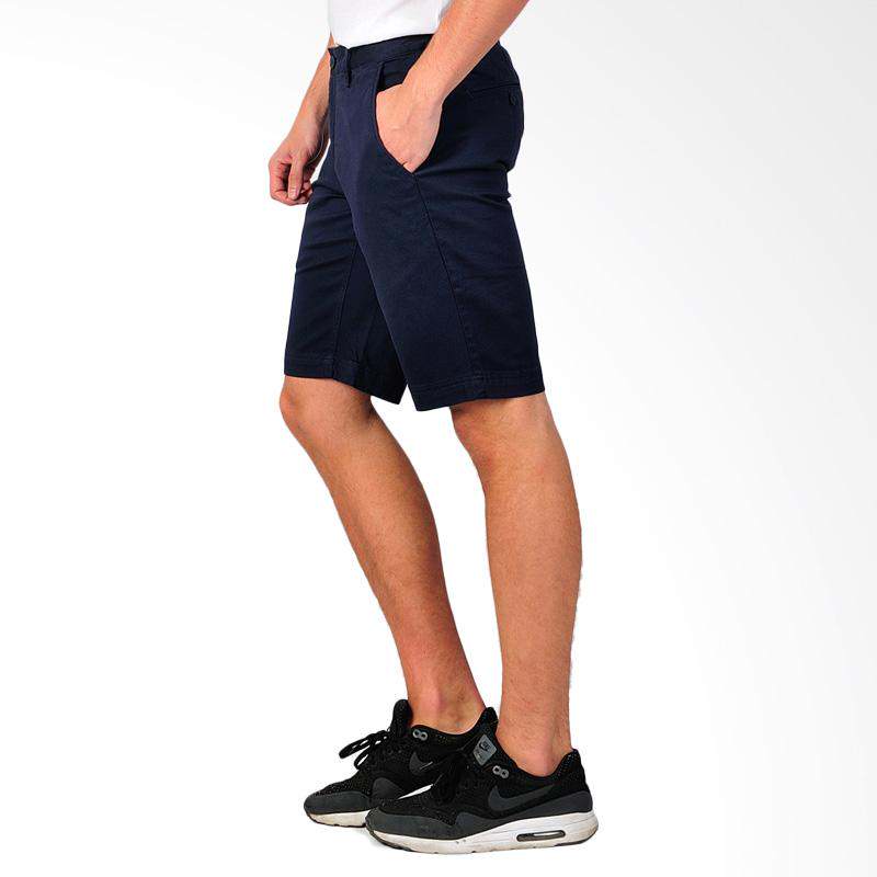 New Maxwell Mens Shorts Celana Pendek Pria - Navy