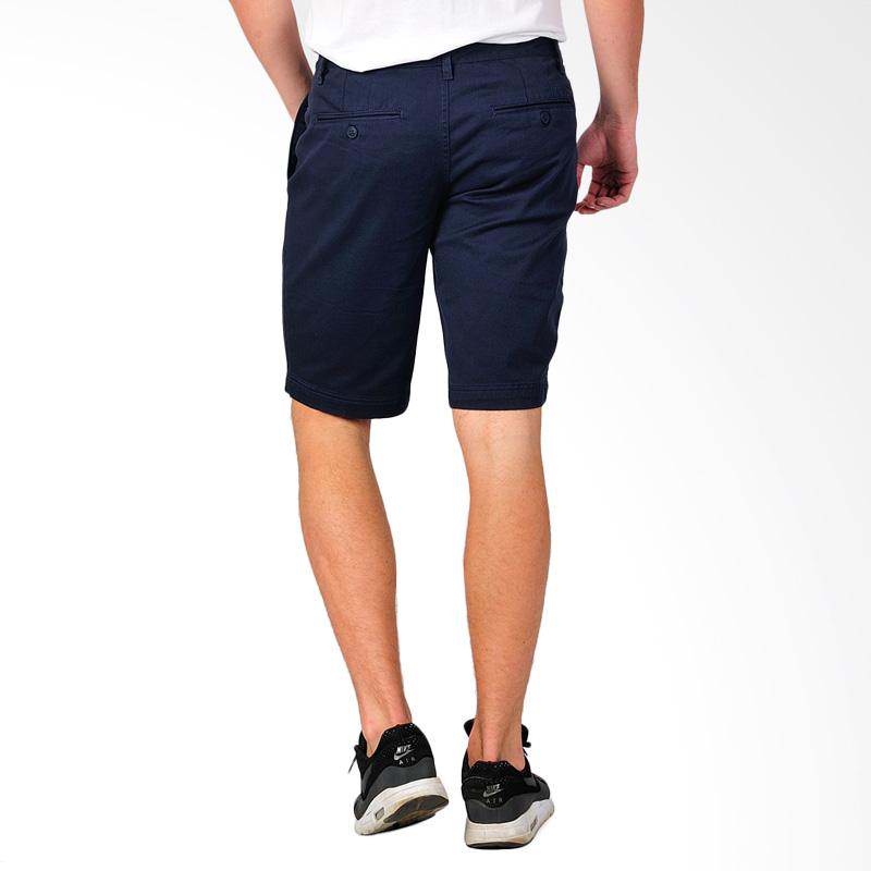 New Maxwell Mens Shorts Celana Pendek Pria - Navy