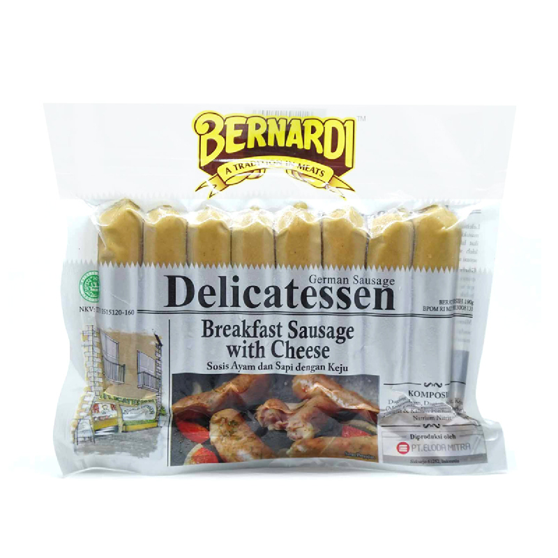 Bernardi Deli B.Fast Sosis With Cheese
