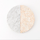 Round Poundretteite - Moonstone Marble - Multicolor