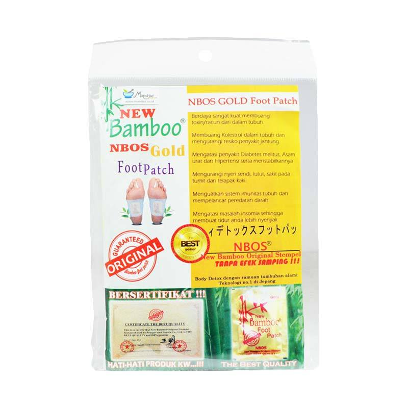 Bamboo Foot Patch Gold