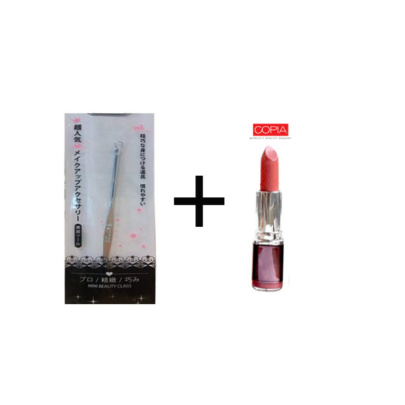 Beaute Recipe Acne Stick 1073-1 + Be Matte Lipstick Neutral Brown