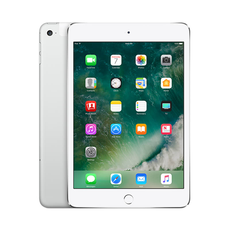 Apple iPad Mini 4 32GB Tablet - Silver [Wifi/Celluler] MNY22PA/A