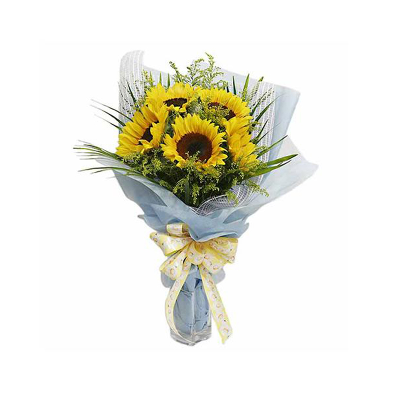 5 Sunflowers Handbouquet