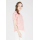 Juliana Tulip Sleeve Top In Dusty Pink
