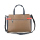 Calis Hand Bag Legend 261-2 Taupe Navy Red