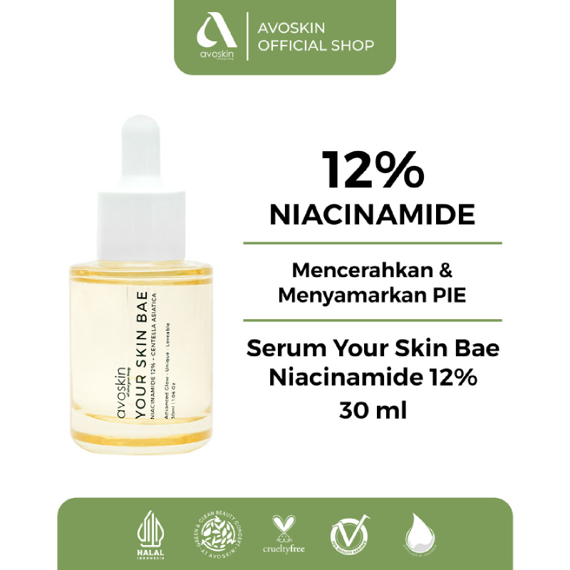 Serum Avoskin Your Skin Bae Niacinamide 30ml-Mencerahkan Kulit