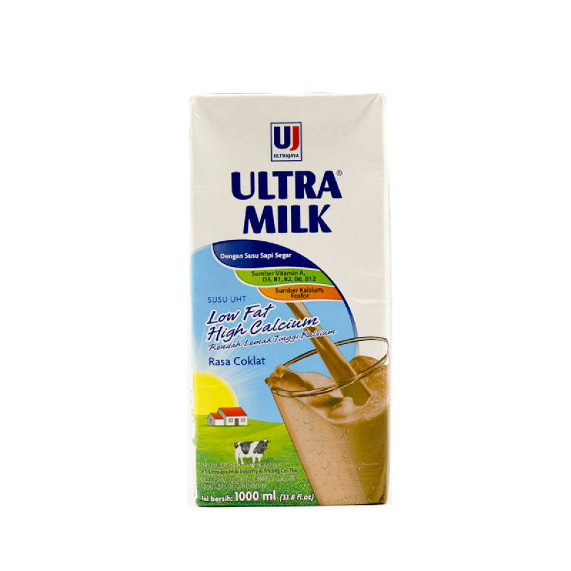 Ultra Milk Low Fat Choco 1000 Ml
