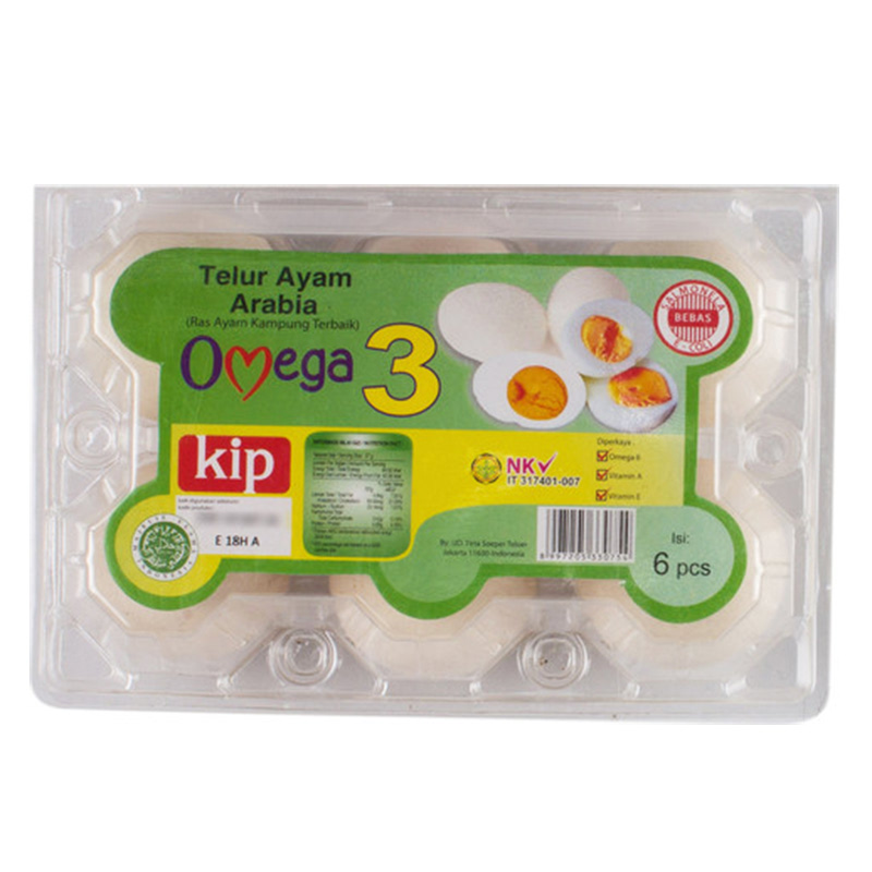 Telur Ayam Arabia 6 Pc Pack