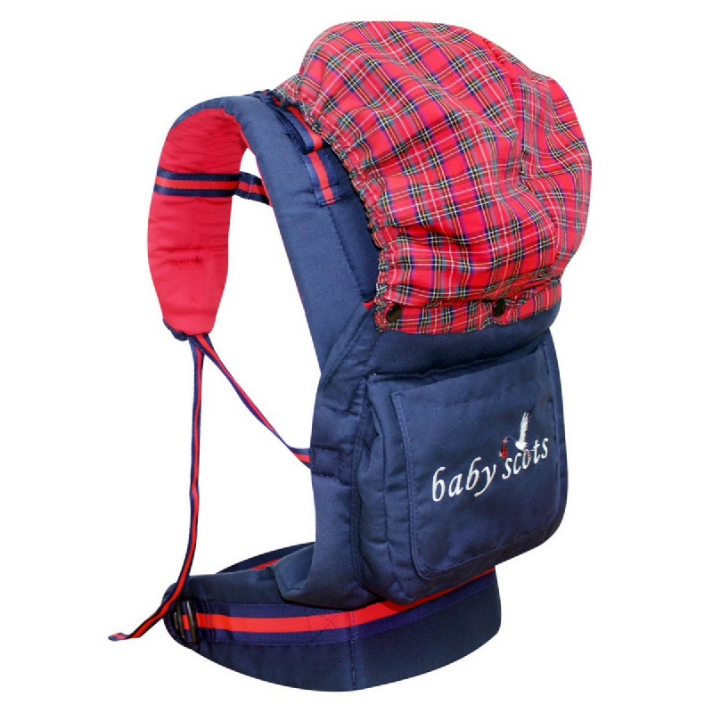 Baby Scots Embroidery Baby Carrier 2BSG3101 Navy