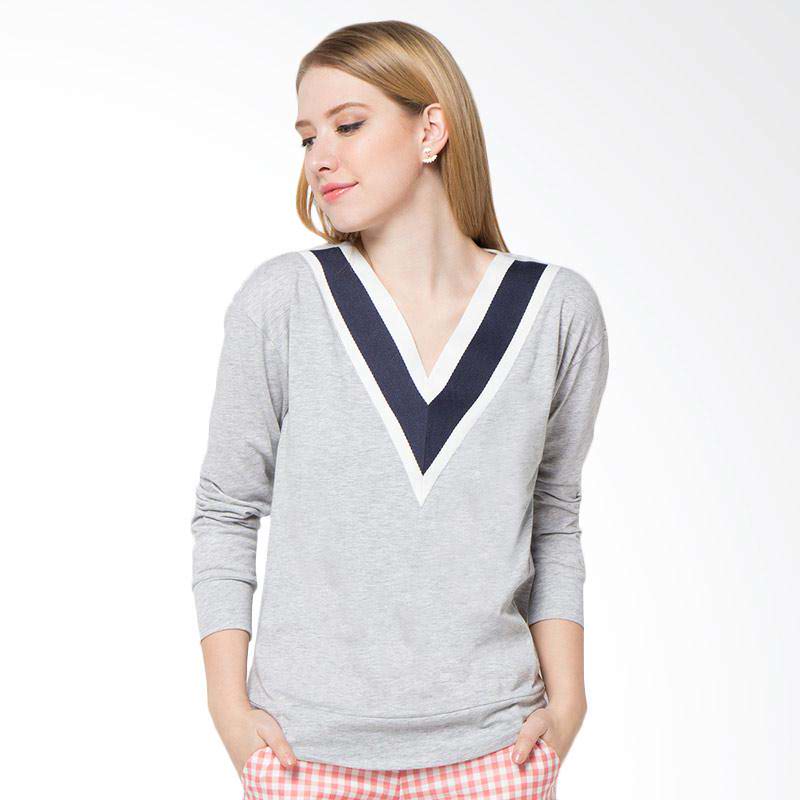 Deevneck Womens Blouse - Grey