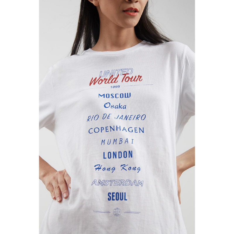 Bell United World Tour Tshirt White