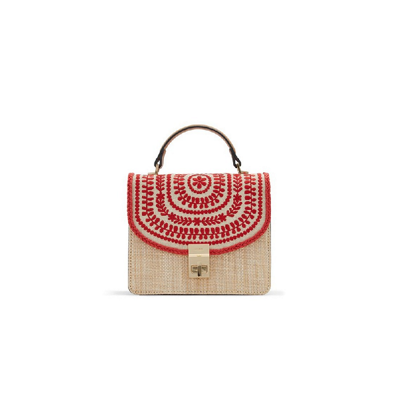 Aldo Ladies Top Handle Bag Liabel-610 Medium Red