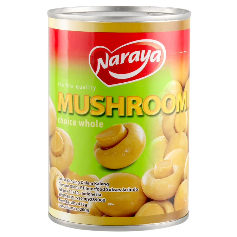 Naraya Whole Mushroom 425G