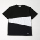 [BJ2651]Triple Coloration Bunddo Short Sleeve T-shirt - Black