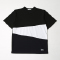 [BJ2651]Triple Coloration Bunddo Short Sleeve T-shirt - Black