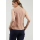 Ezra Lapel Top In Crame