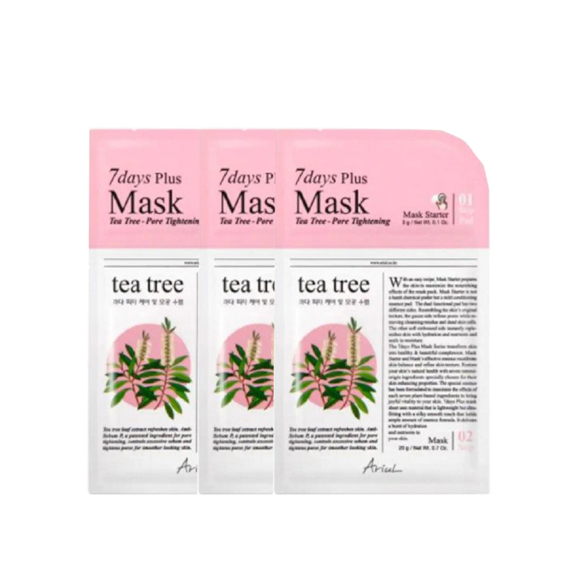 Ariul Plus Mask Tea Tree 20G (Buy 2 Get 1)
