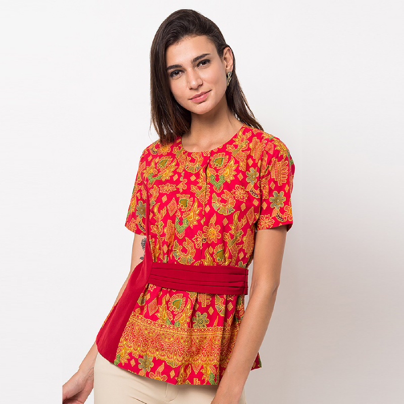 Atasan Batik A-WT-0951-RED Red
