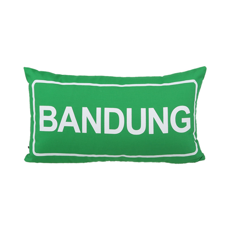Toimoi Pillow Sign Street Bandung Green