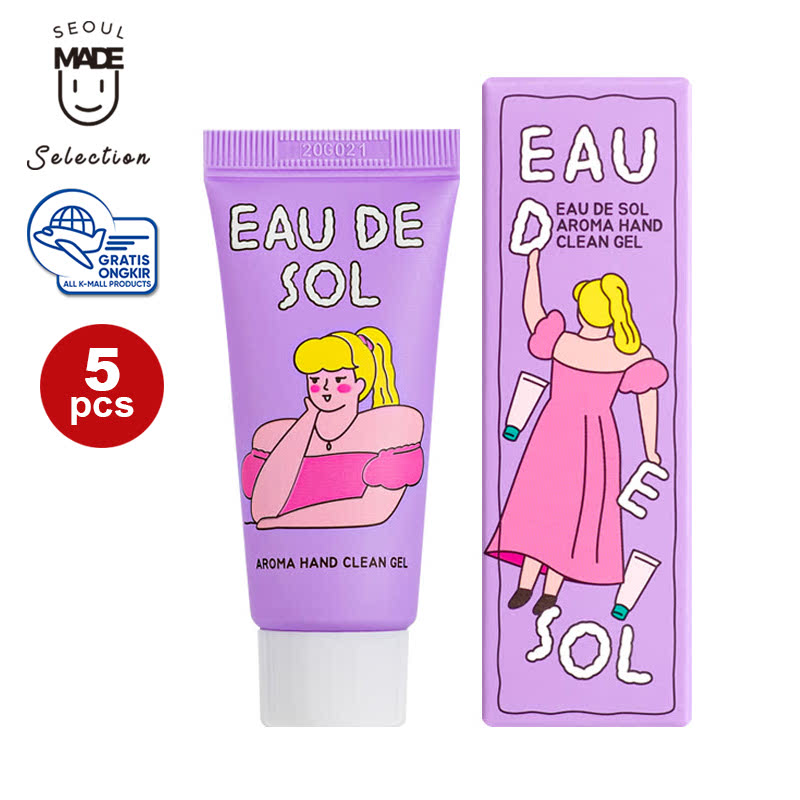 Eau De Sol Aroma Hand Clean Gel (1 Set 5 pcs)