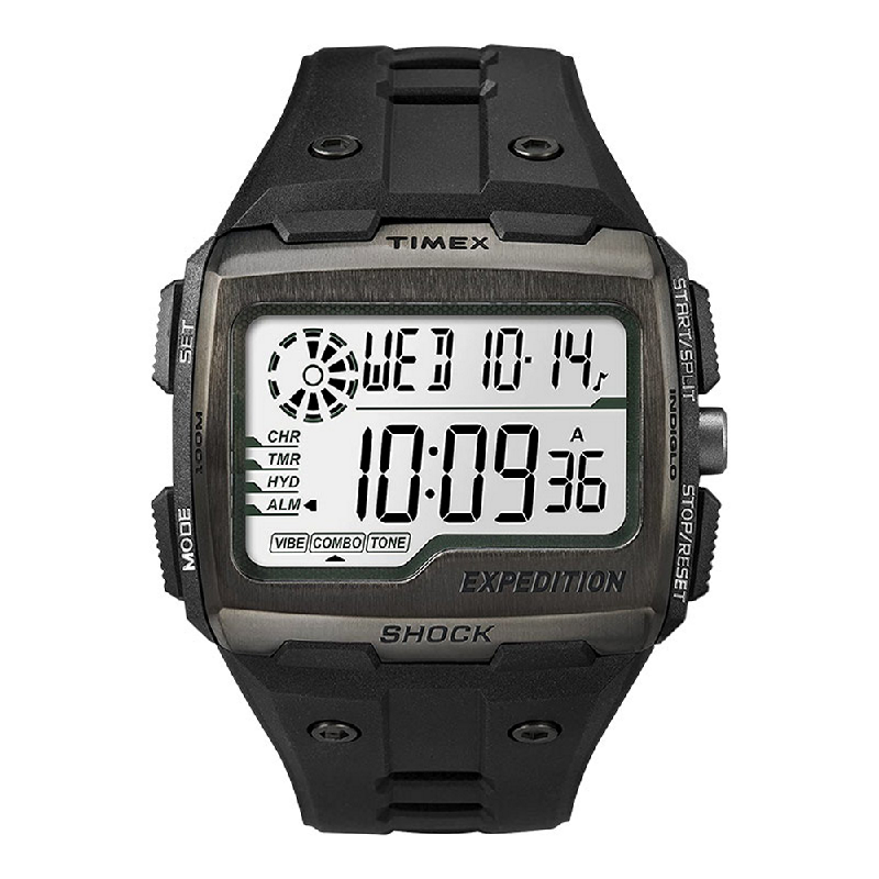 Jam Tangan Pria Timex Expedition Shock TW4B02500 Indiglo Digital Dial ...