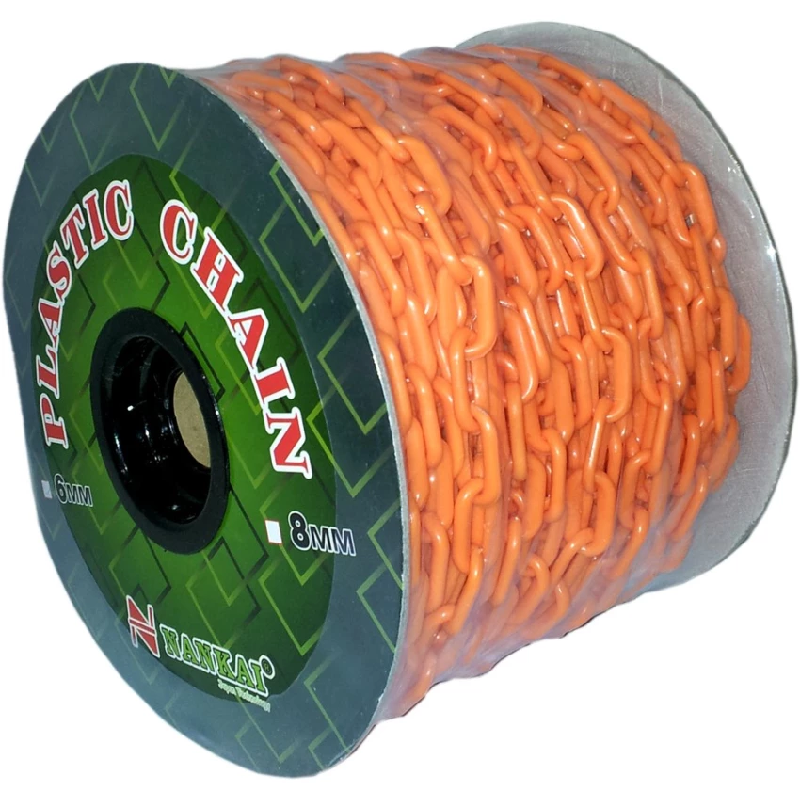 Perkakas Nankai Rantai Meteran Plastik PVC 8mm x 27m - PVC Plastic Chain Perkakas Tool