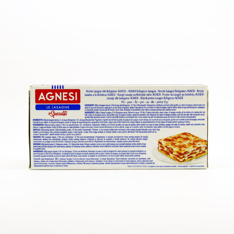 AGNESI LASAGNE 500 GR