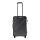 Bagasi Jasper Koper Hardcase Medium 26 Inch Black + Luggage Cover Medium