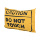 Toimoi Pillow Caution Do Not Touch Yellow