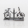 BOOK END BICYCLE BRO 23X8X15CM