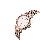 Alexandre Christie Passion AC 2912 LD BRGLNBO Ladies Rose Gold Dial Rose Gold Mesh Strap
