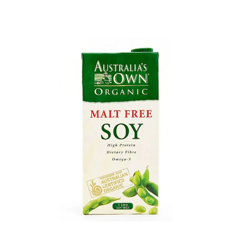 Aust Own Soy Milk Malt Fre 1 L