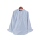 Stripe Pocket Henley Neck Shirt(ST291) - BLUE