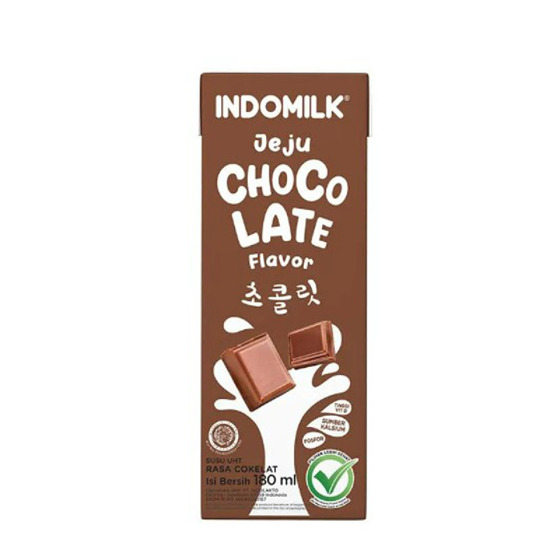 Indomilk Uht Jeju Chocolate 180Ml