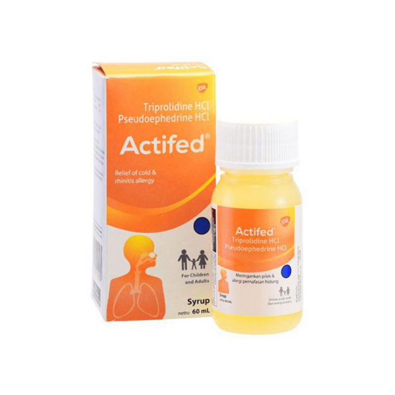 Actifed Syrup 60Ml