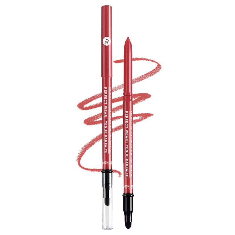Absolute New York Waterproof Lip Liner Perfect Wear Spiced Rose