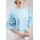 Steph Frilled Top Blue