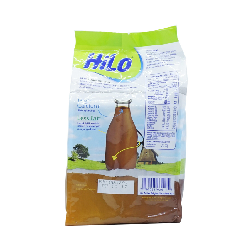Hilo Active Belgian Chocolate Sch 10X30G