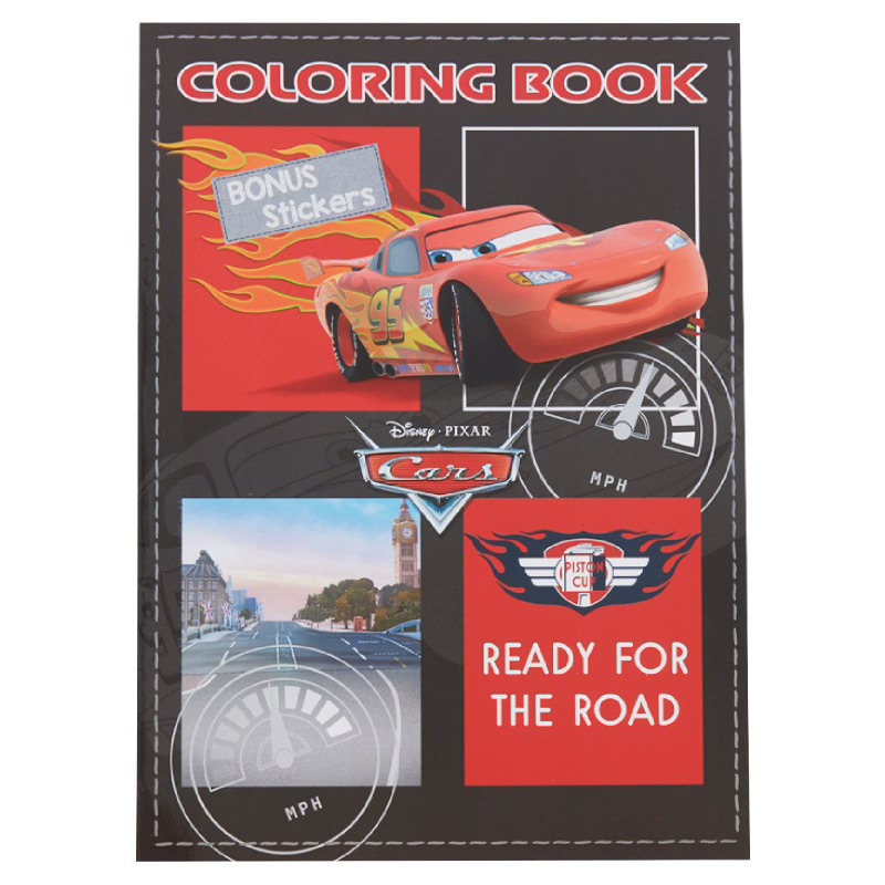 Cars Coloring Book Large (Ready For The Road)