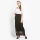 SKIC0886BB Icons Crochet Lace Maxi Skirt  Color Agrn