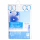 JYSK Peva Shower Curtain 2Pk 180Cm Blue