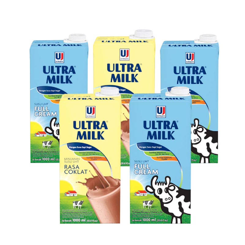 Paket Ultra Milk Rp 77.000 (Dapat 5 Produk Bisa Mix)