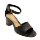 Apple Green Julia Strappy Heels Black