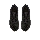 ALDO Ladies Footwear Sneakers RPPLCLEAR1B-008-Black