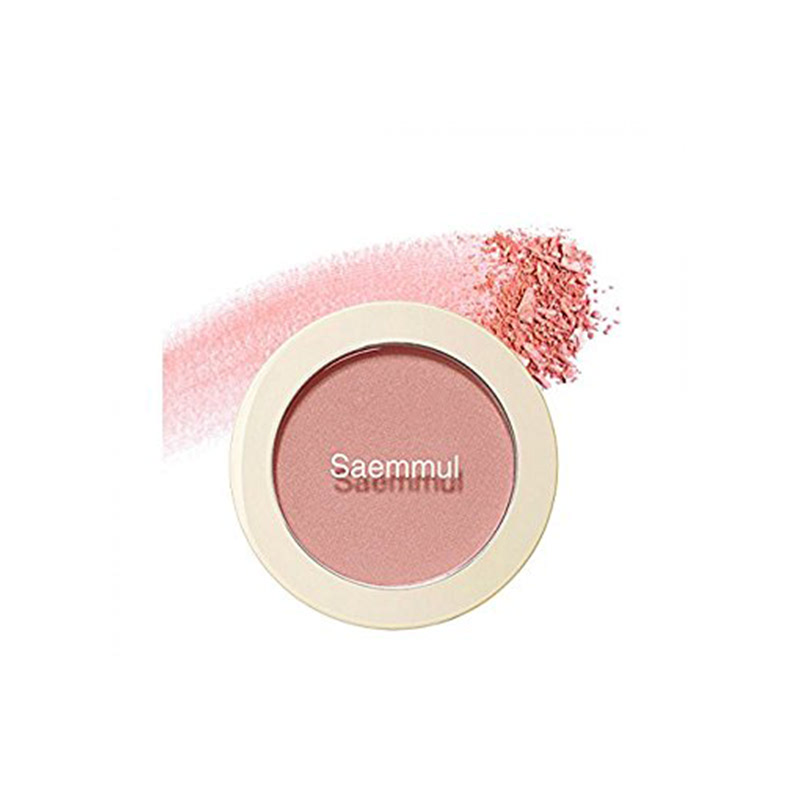 Saemmul Single Blusher Cr Naked Peach Istyle