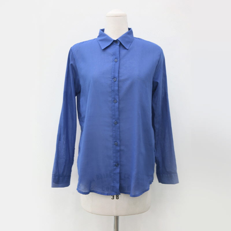 Basic Cut Shirt Blue