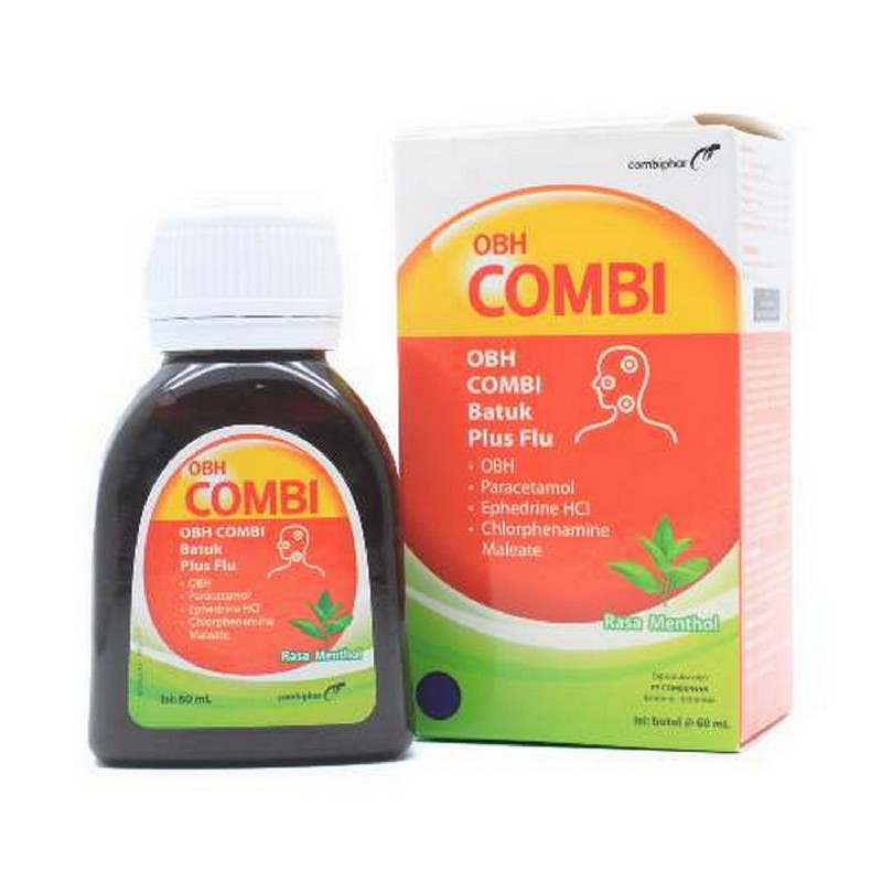 OBH Combi Batuk Plus Flu Menthol 60 ml