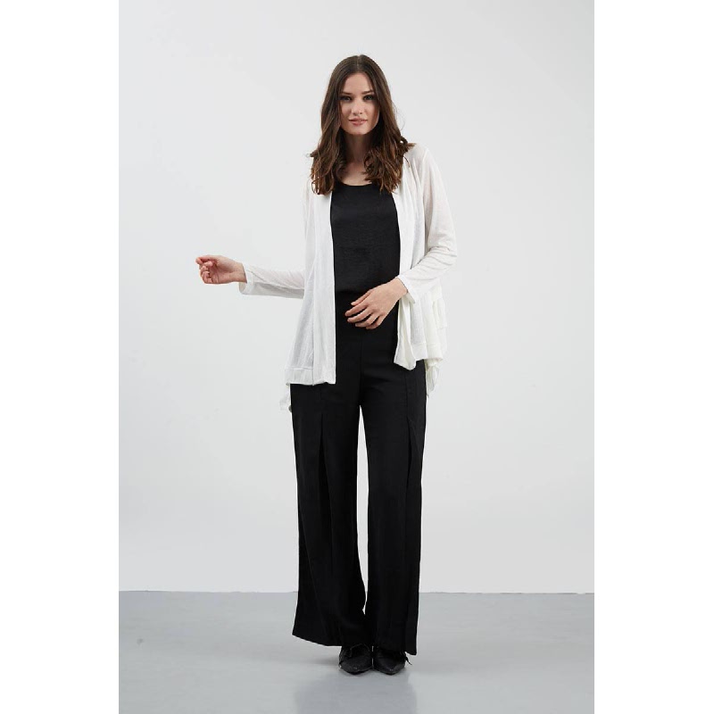 GW Hanover Cardigan in White
