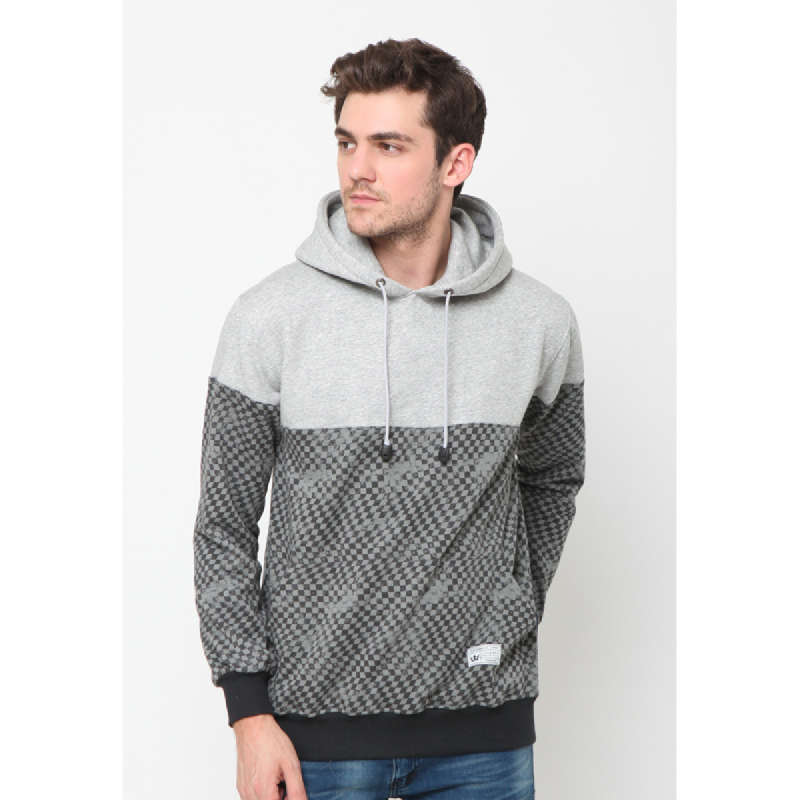 17Seven Sweatershirt Hoodie Bauman Greyblack